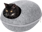 Felt Cubby - Oval Paw Print (Heather Gray)